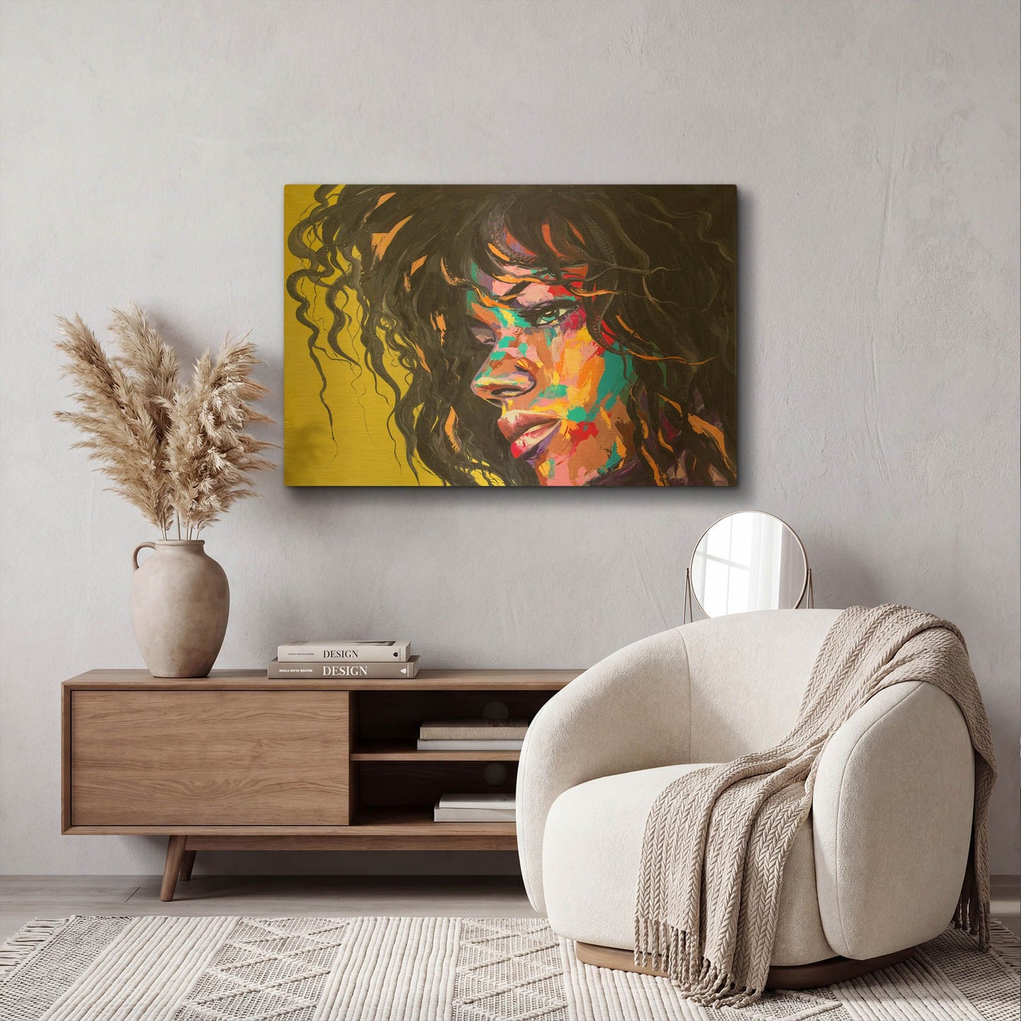 'Just Dont Anger Me' By LUXE Gold Metal Wall Art