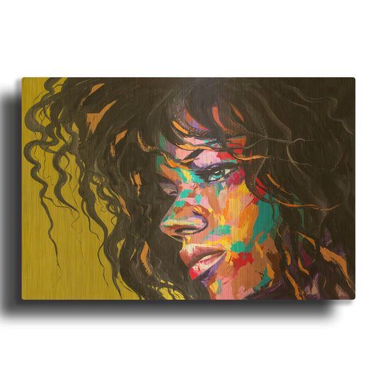 'Just Dont Anger Me' By LUXE Gold Metal Wall Art