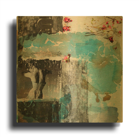 'Beautiful Tonight' By DB Waterman Gold Metal Wall Art