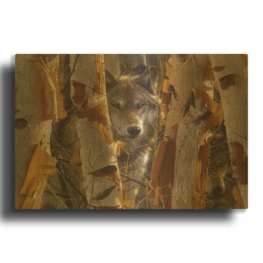 'The Guardian' By Collin Bogle Gold Metal Wall Art