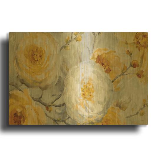 'Sunshine' By Lisa Audit Gold Metal Wall Art