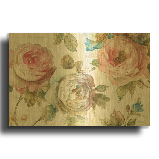 'Poeme D Amour II' By Lisa Audit Gold Metal Wall Art