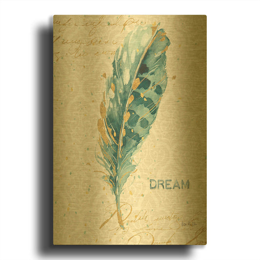 'Indigold XIX' By Lisa Audit Gold Metal Wall Art