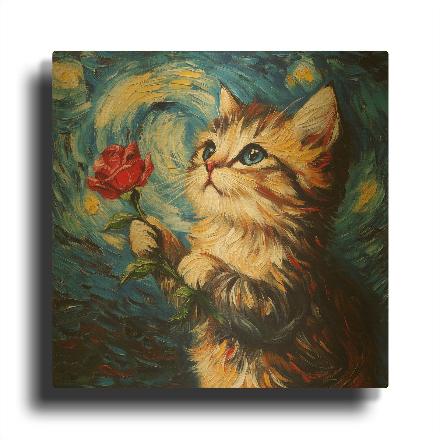 'Be Mine' By Rich Monet Gold Metal Wall Art