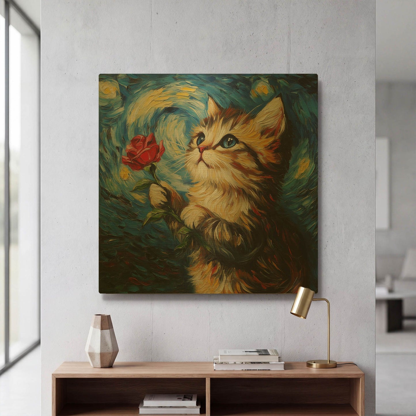 'Be Mine' By Rich Monet Gold Metal Wall Art