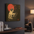'Van Cathoven' By Rich Monet Gold Metal Wall Art