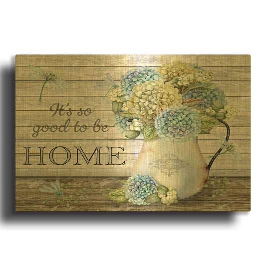 'Bouquets of Inspiration C' By Jean Plout Gold Metal Wall Art