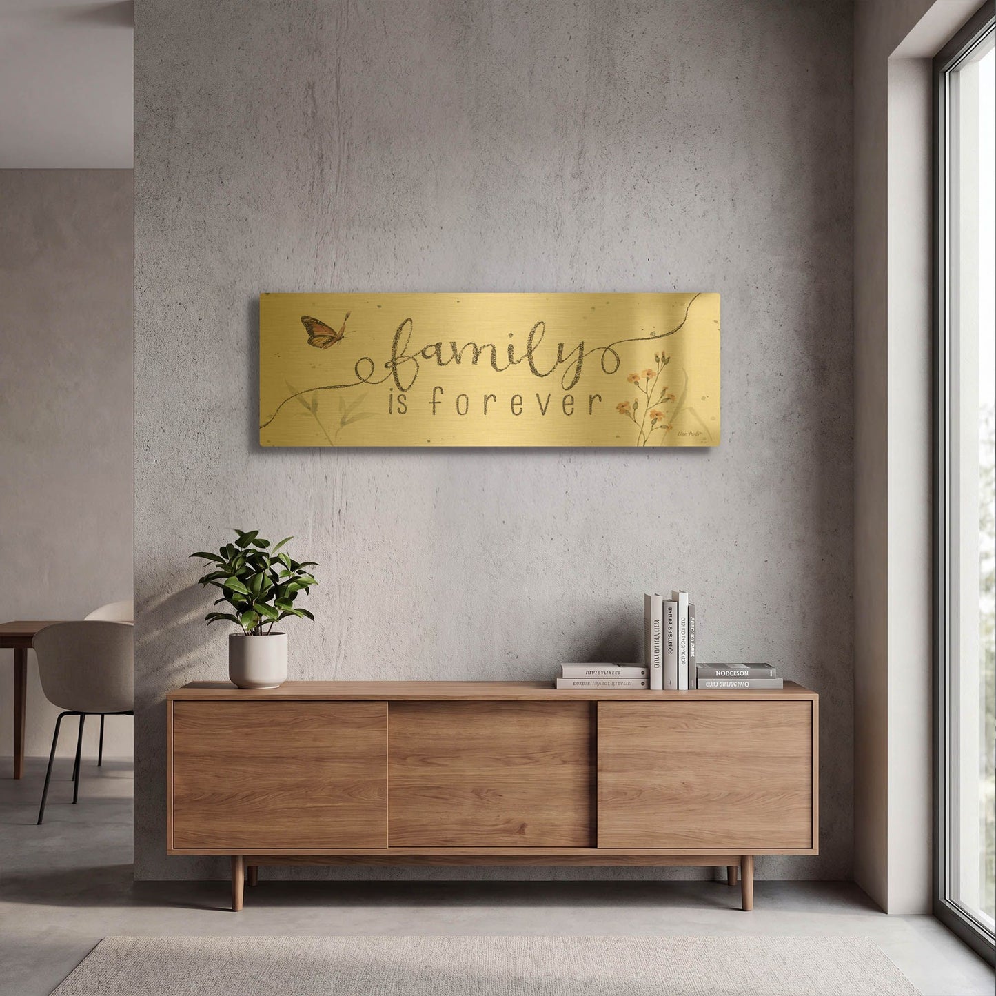 'A Country Weekend XXIV' By Lisa Audit Gold Metal Wall Art