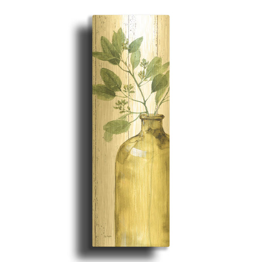 'Mixed Greens LXXXIV' By Lisa Audit Gold Metal Wall Art