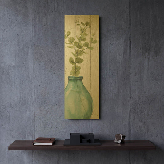 'Mixed Greens LXXXV' By Lisa Audit Gold Metal Wall Art