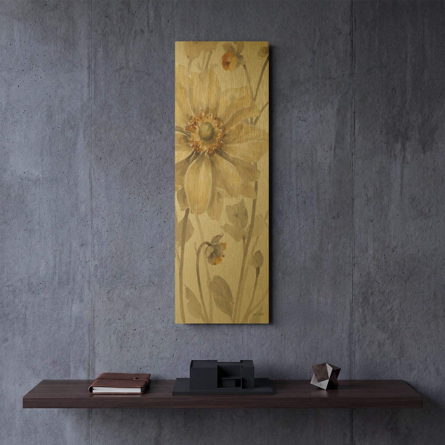 'Fields Of Gold IV' By Lisa Audit Gold Metal Wall Art