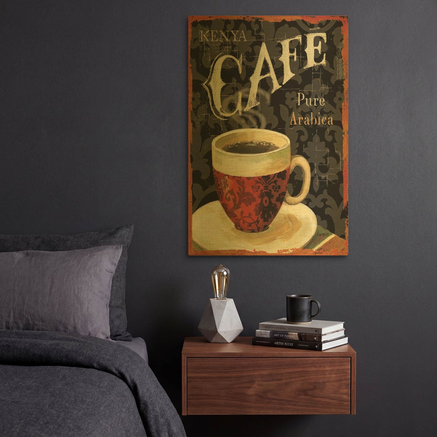 'Today' By Lisa Audit Gold Metal Wall Art