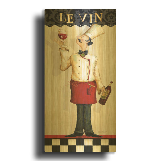 'Chef' By Lisa Audit Gold Metal Wall Art
