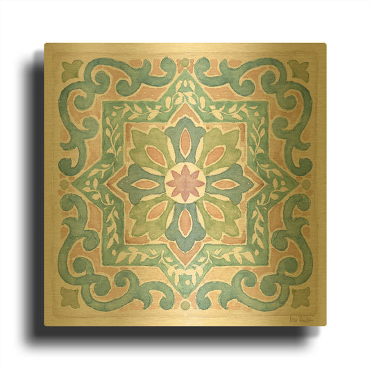 'Ocean Dream IX' By Lisa Audit Gold Metal Wall Art