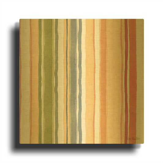 'Time To Share Pattern' By Lisa Audit Gold Metal Wall Art