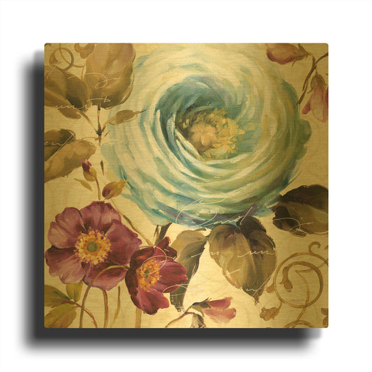 'Victorias Dream I' By Lisa Audit Gold Metal Wall Art