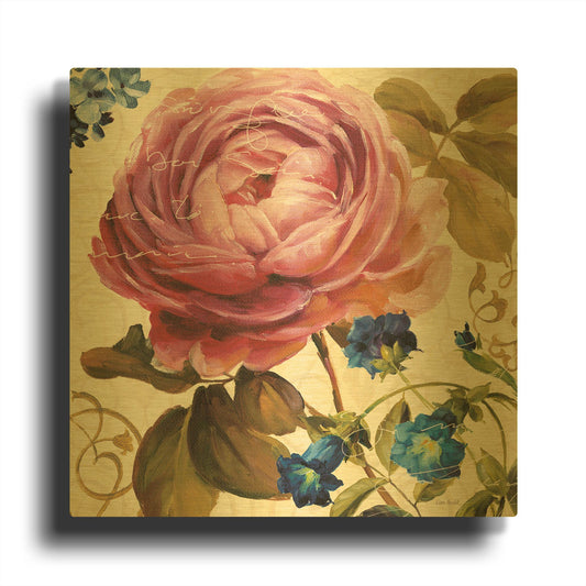 'Victorias Dream II' By Lisa Audit Gold Metal Wall Art