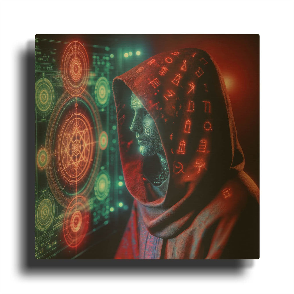 'Calling Home 3' By Rey Klimt Gold Metal Wall Art