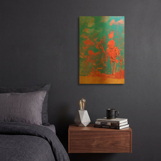 'See Ya Later' By Craig Snodgrass Gold Metal Wall Art
