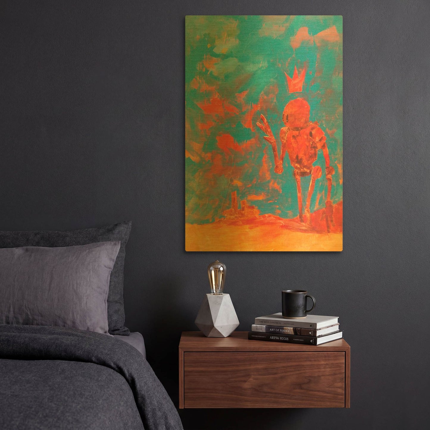 'See Ya Later' By Craig Snodgrass Gold Metal Wall Art
