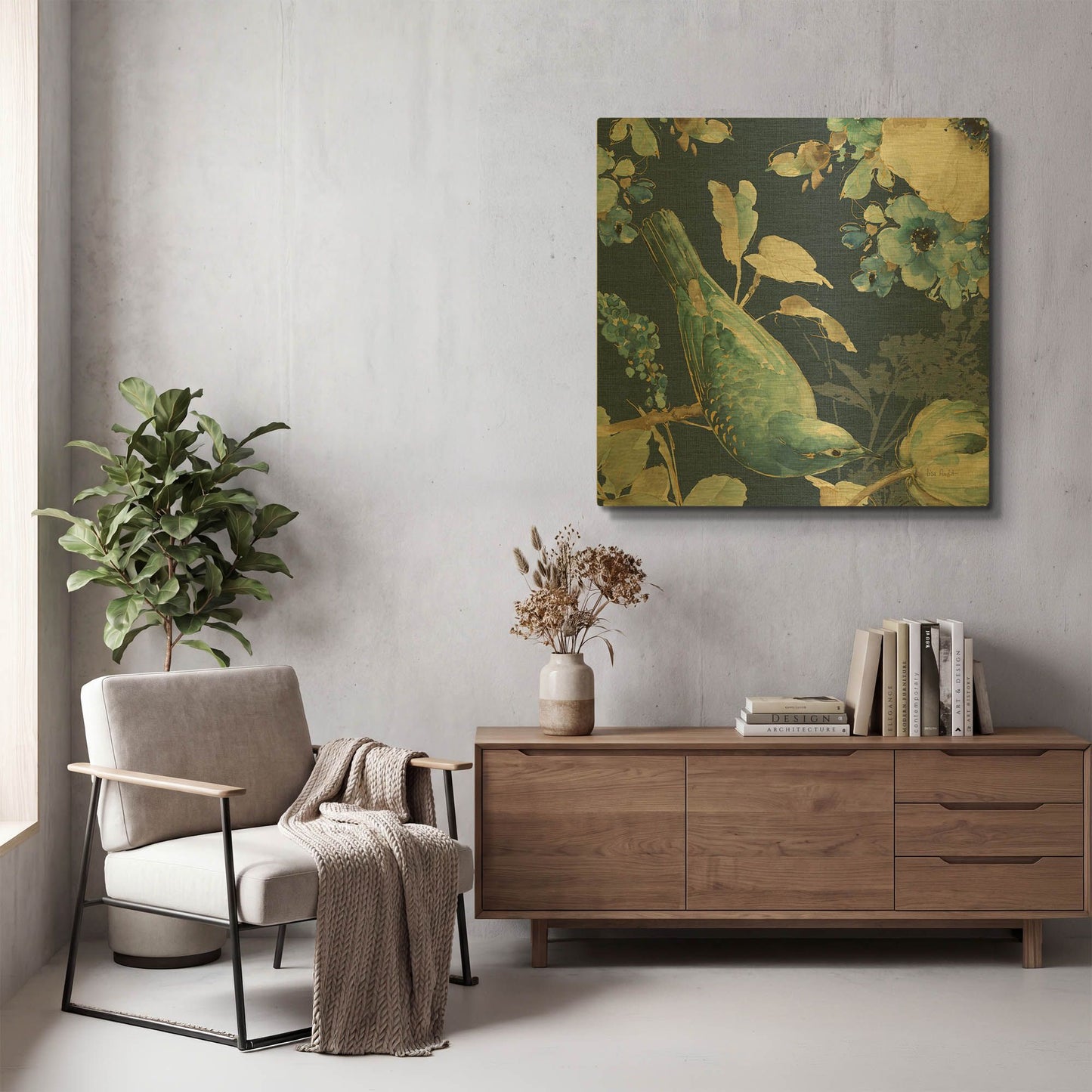 'Indigold XXIV' By Lisa Audit Gold Metal Wall Art
