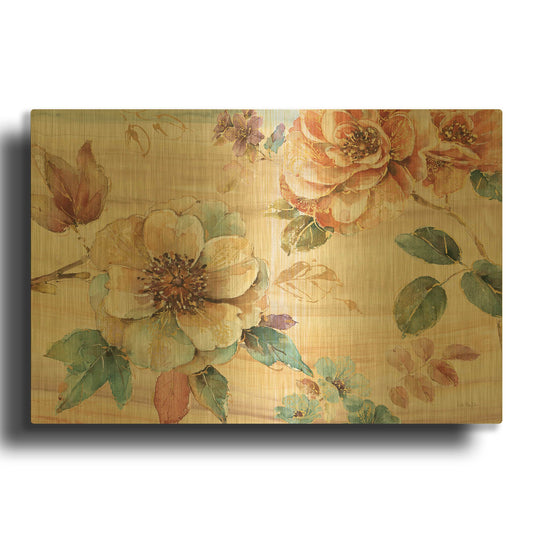 'Spiced Nature I' By Lisa Audit Gold Metal Wall Art