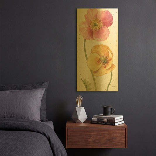 'Spring Softies IV' By Lisa Audit Gold Metal Wall Art