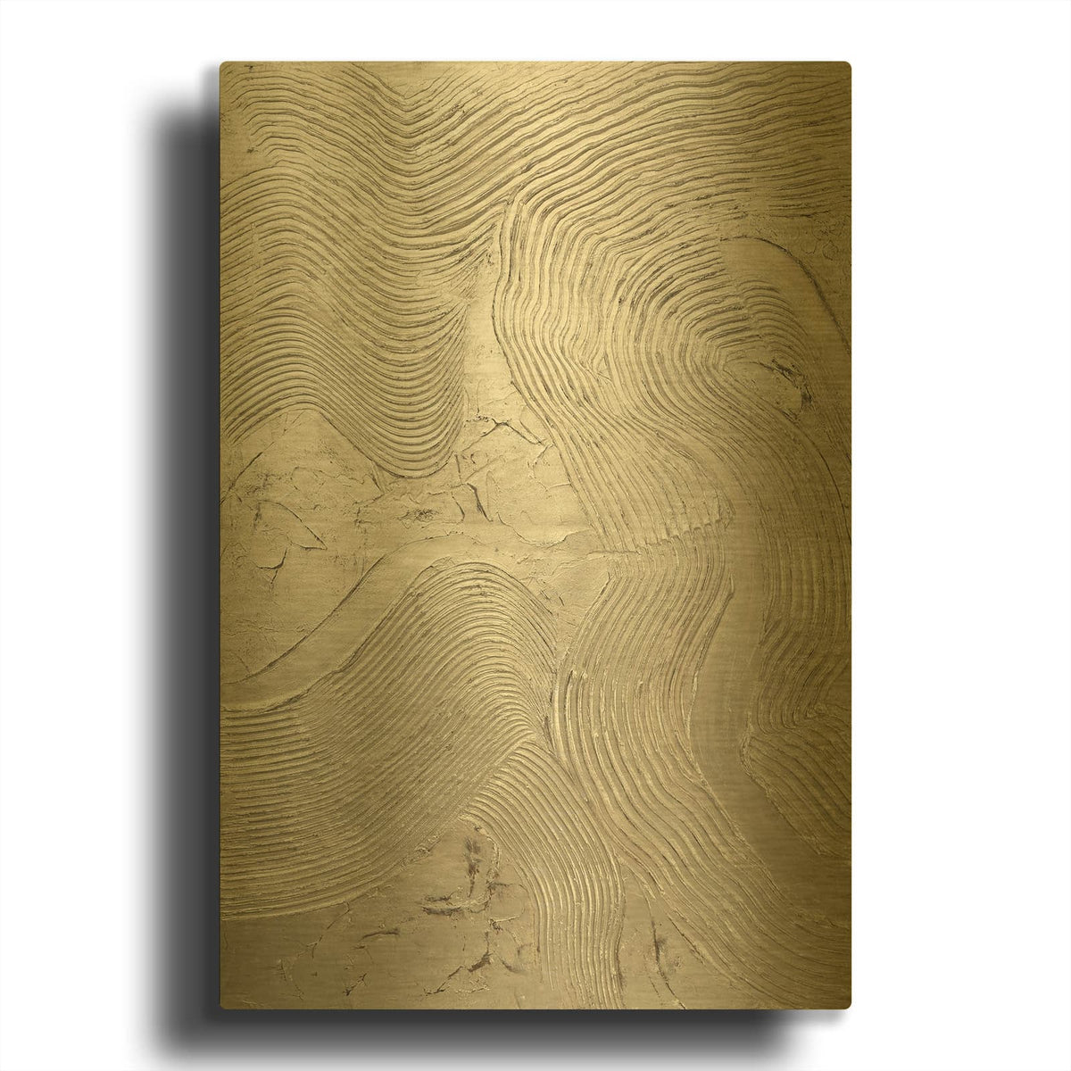 'Metallic - Silver' By Design Fabrikken Gold Metal Wall Art