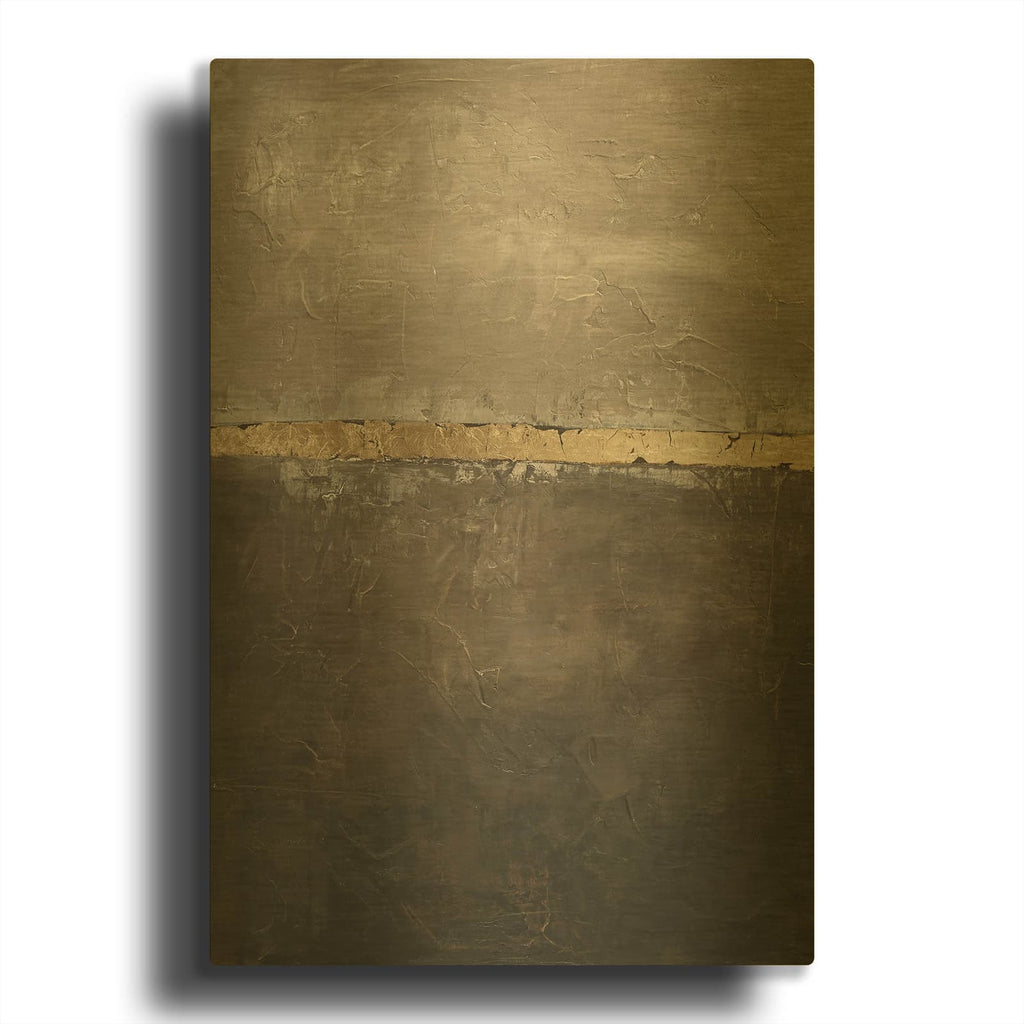 'Rituals - Earth' By Design Fabrikken Gold Metal Wall Art