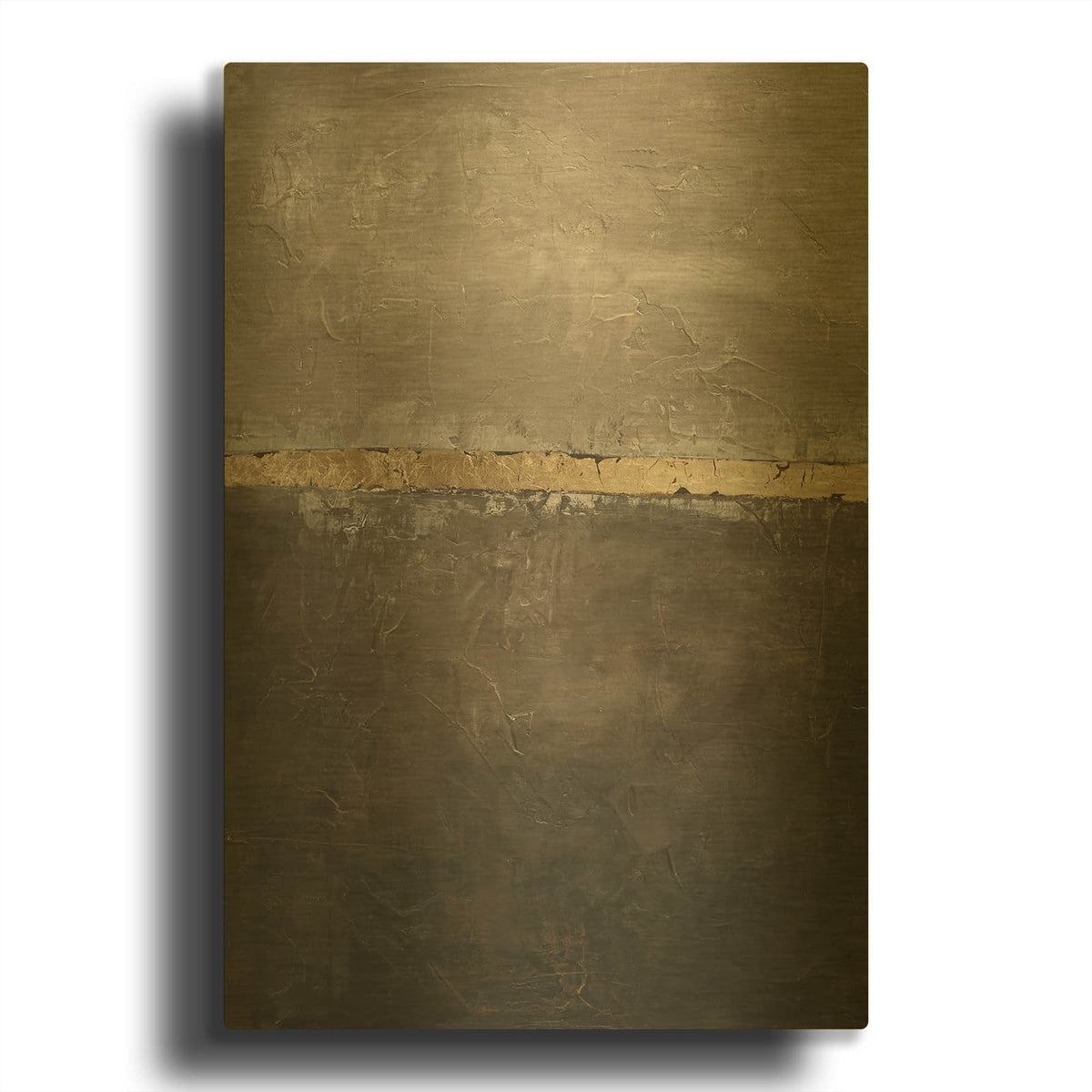 'Rituals - Earth' By Design Fabrikken Gold Metal Wall Art