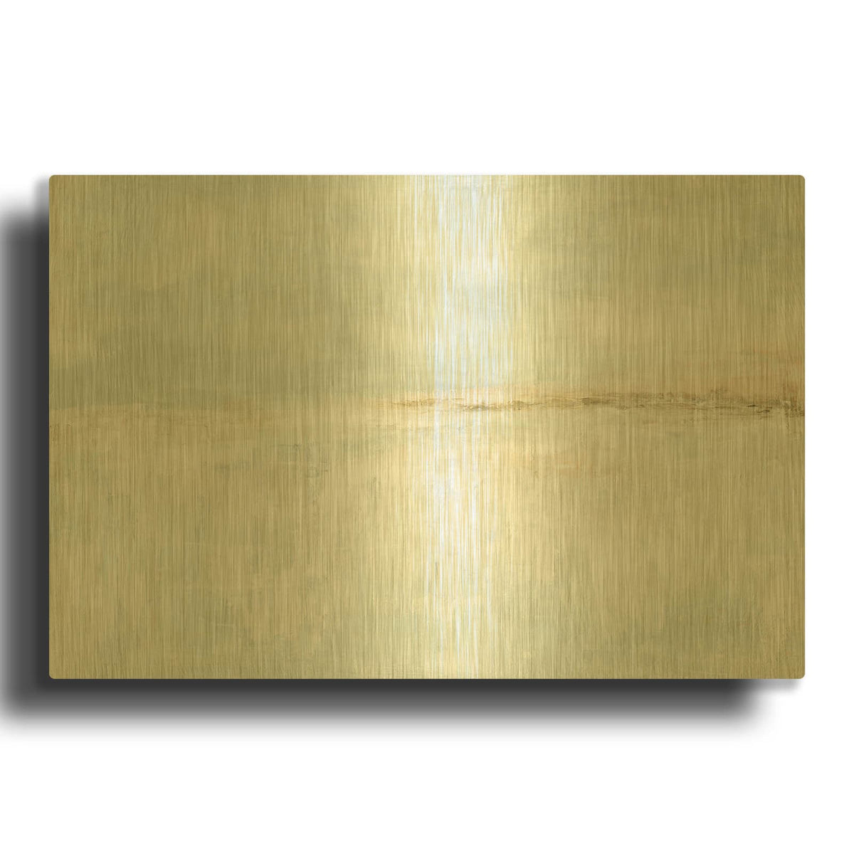 'Delightful' By NLS Design Gold Metal Wall Art