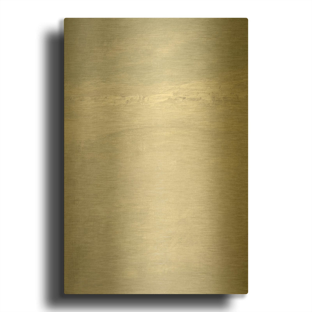 'High Tide' By NLS Design Gold Metal Wall Art