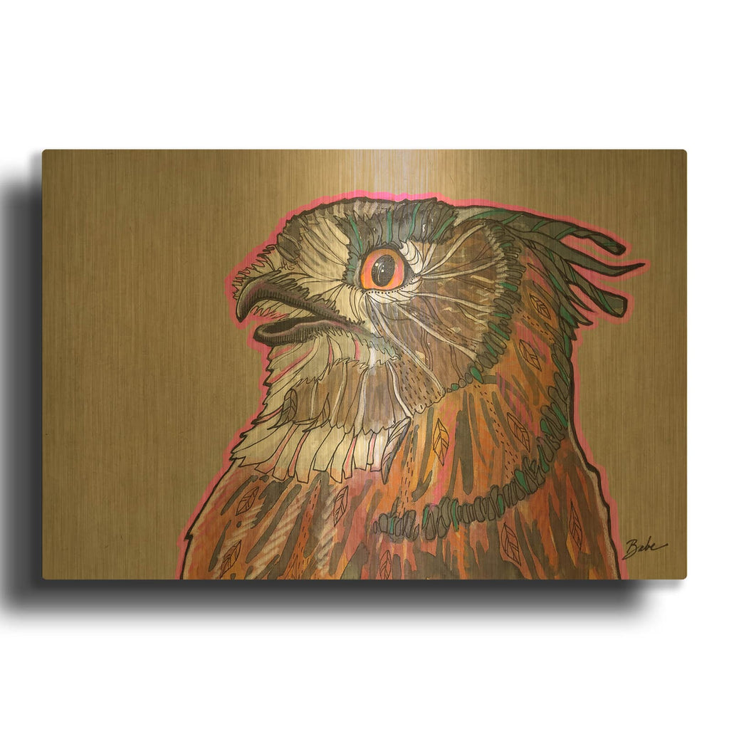 'Bebkei304484' By Bebe Keith Gold Metal Wall Art