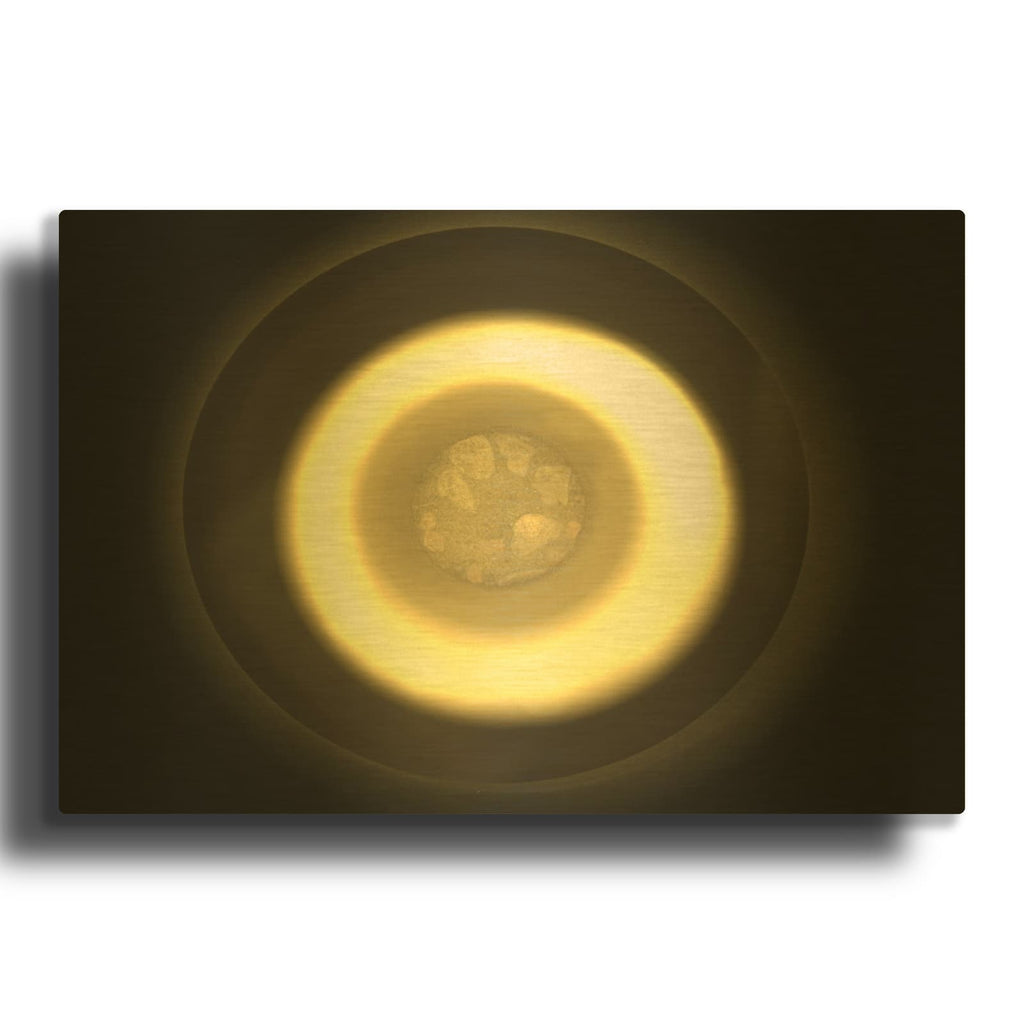 'Martian regolith' By NASA Space Photos Gold Metal Wall Art