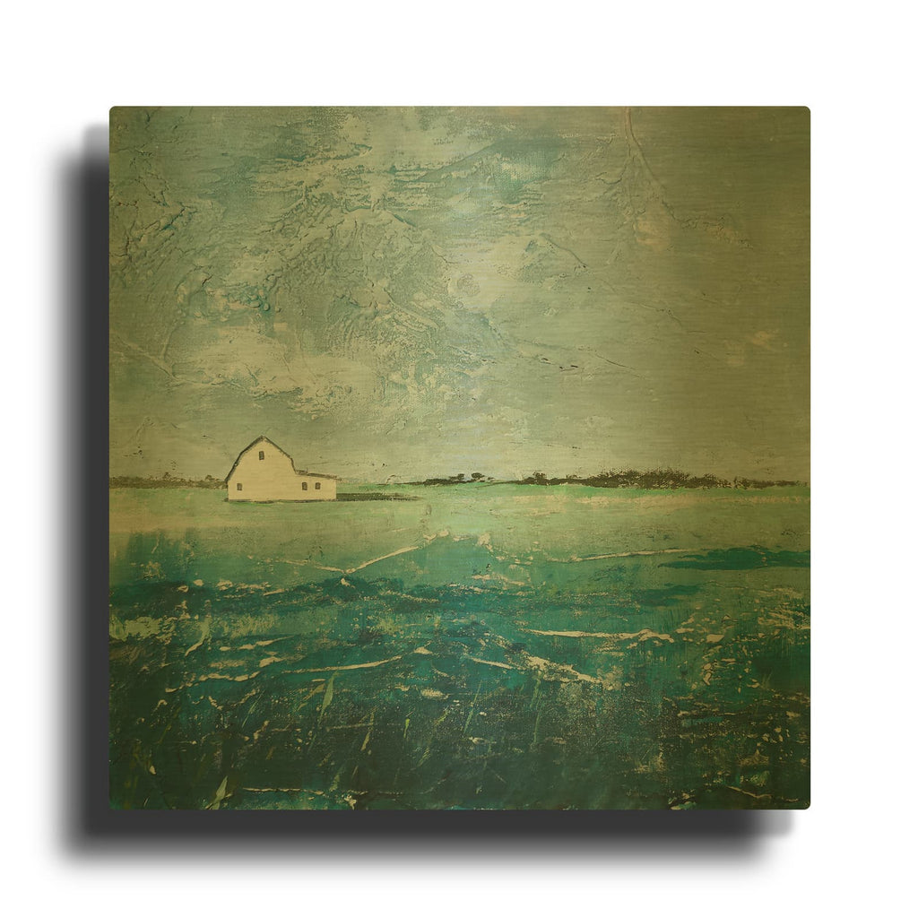 'Weathered And Wise No. 1' By Max Maxx Gold Metal Wall Art