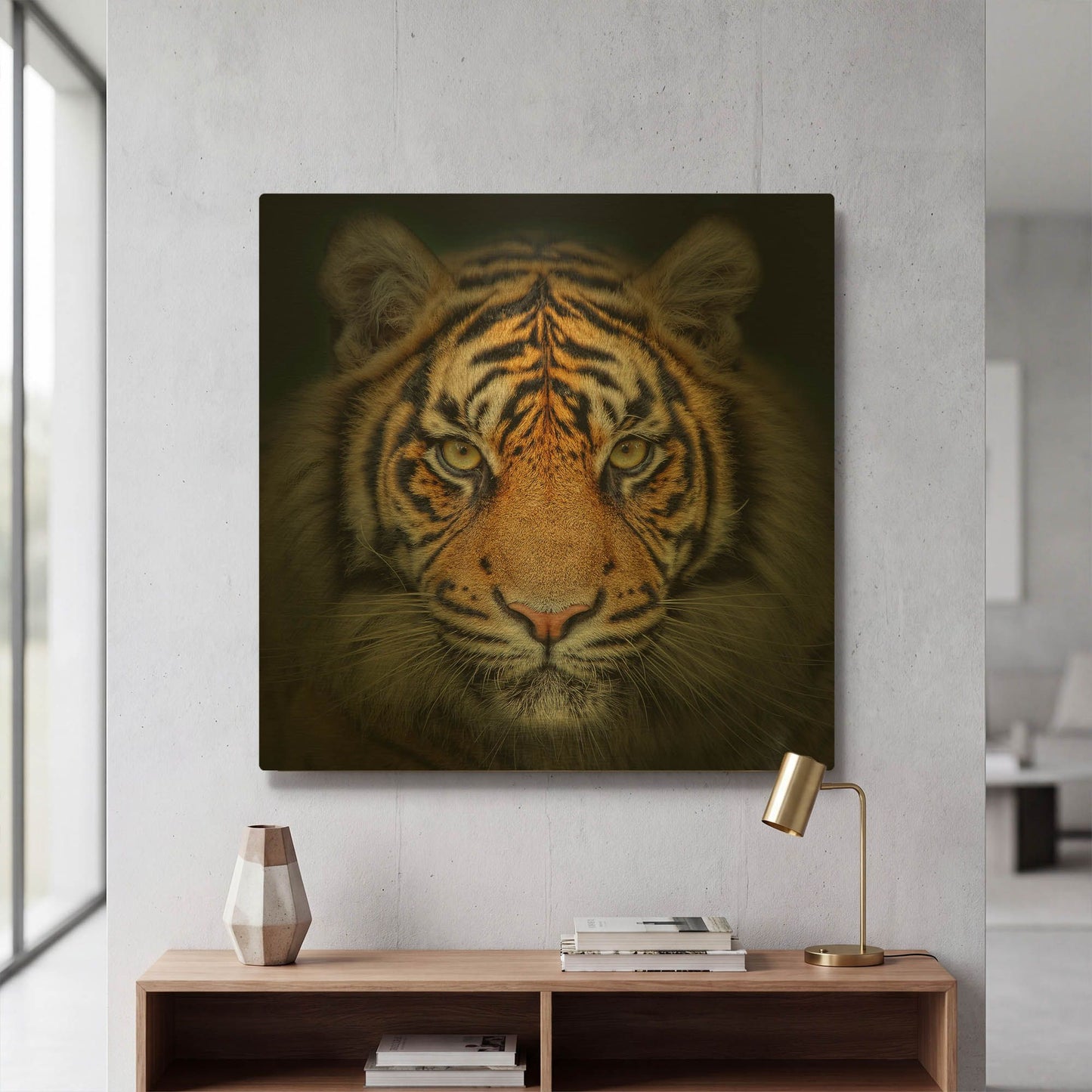 'Wild Side' By LUXE Gold Metal Wall Art