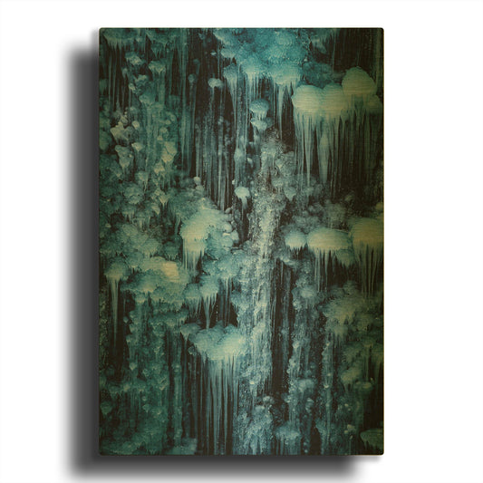 'dripping in diamonds' By Darren White Gold Metal Wall Art
