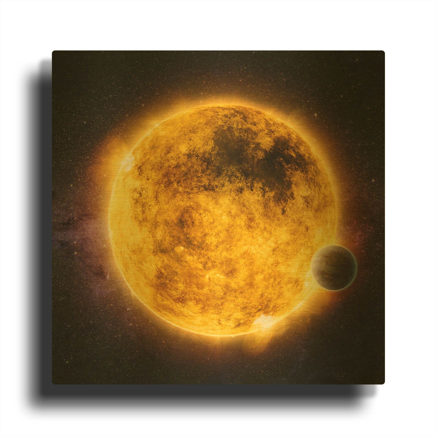 'Older Sun-Like Star' By NASA Space Photos Gold Metal Wall Art