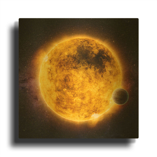 'Older Sun-Like Star' By NASA Space Photos Gold Metal Wall Art