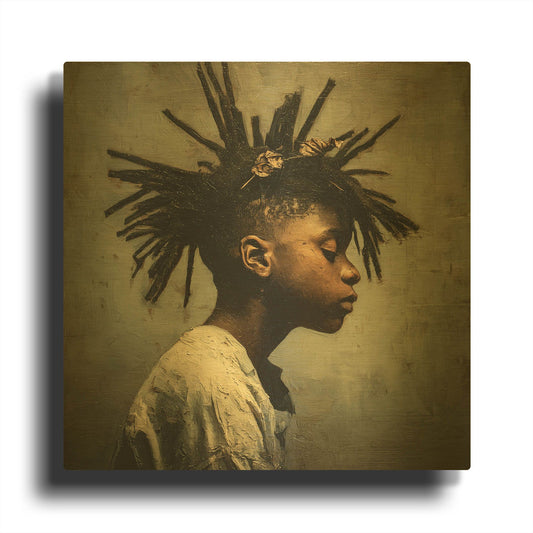 'Unfair' By Rich Monet Gold Metal Wall Art