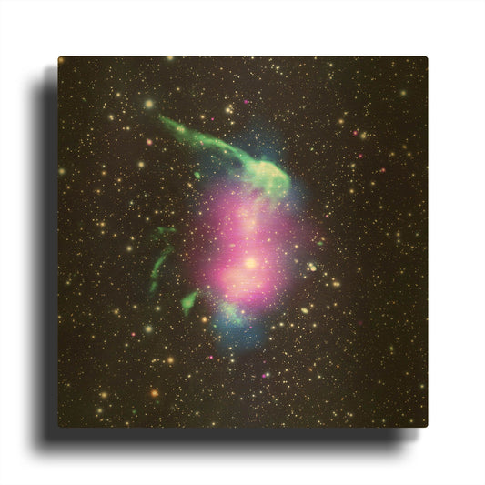 'Toothbrush Cluster' By NASA Space Photos Gold Metal Wall Art