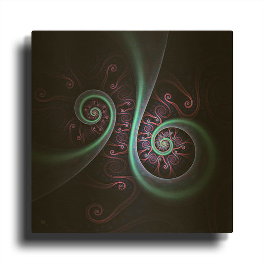 'Connectivity' By Cameron Gray Gold Metal Wall Art