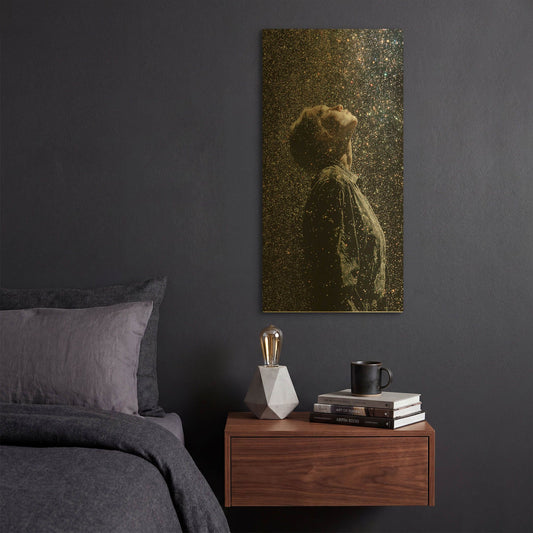 'Embrace The Universe' By Rich Monet Gold Metal Wall Art