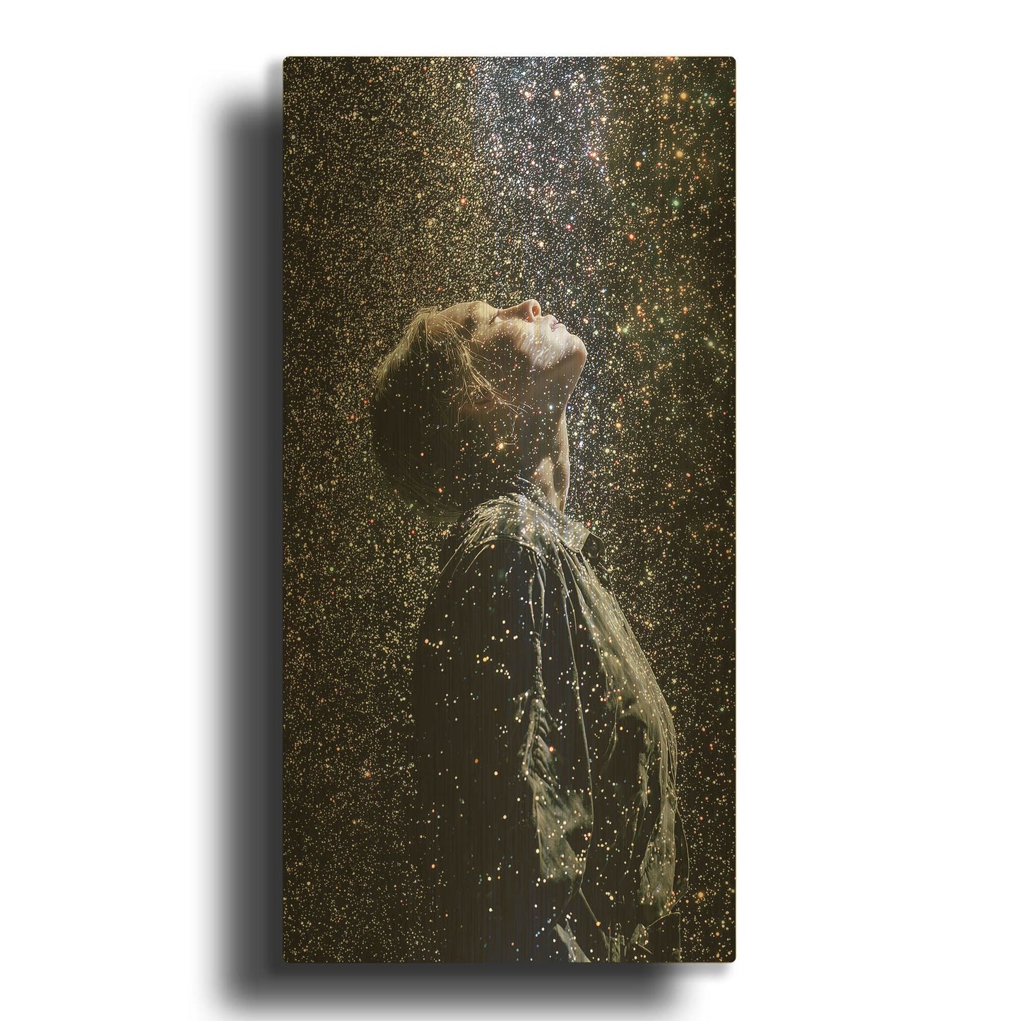 'Embrace The Universe' By Rich Monet Gold Metal Wall Art