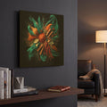 'Spice Medley 2' By Rich Monet Gold Metal Wall Art
