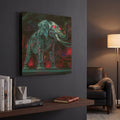 'The Republican' By Rich Monet Gold Metal Wall Art