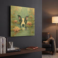 'Dog Fish' By Rich Monet Gold Metal Wall Art