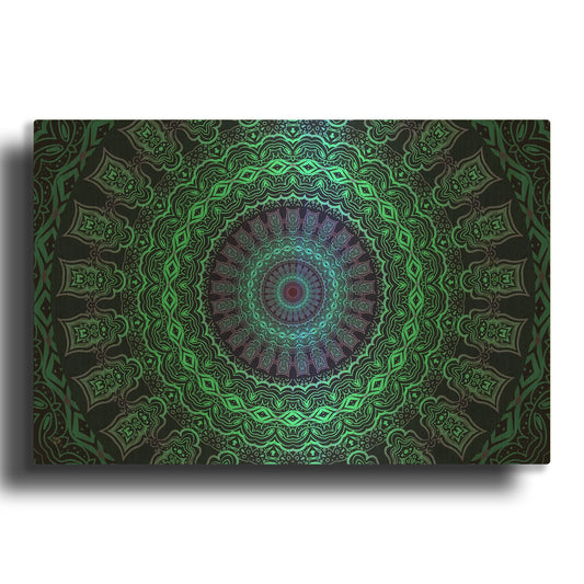 'Set And Setting 5' By Cameron Gray Gold Metal Wall Art