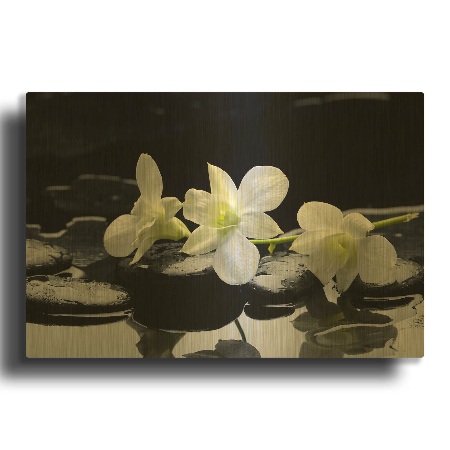 'The Light of Three' By LUXE Gold Metal Wall Art