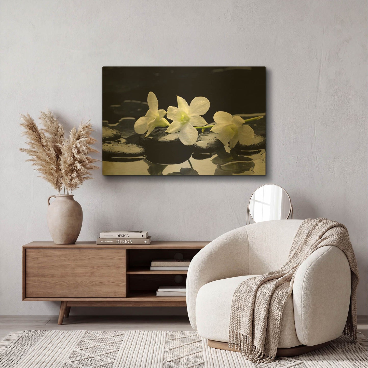 'The Light of Three' By LUXE Gold Metal Wall Art